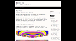 Desktop Screenshot of doom.co